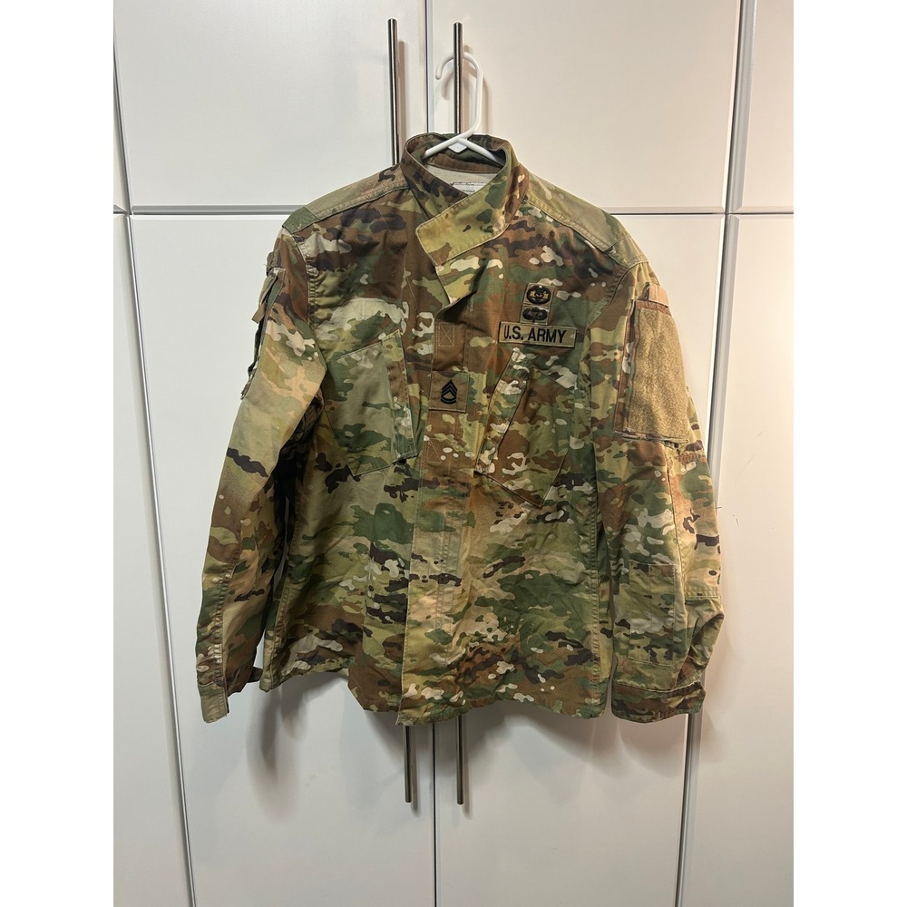US Army OCP Scorpion W2 Camouflage Combat Uniform Coat Medium Regular Ripstop